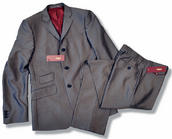 View Item New Merc Mod 2 Two Tone Tonic Suit Charcoal Grey 